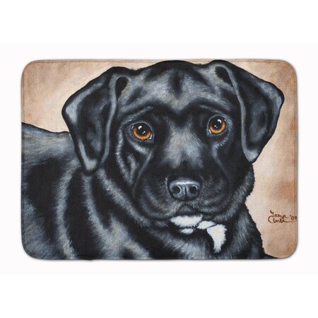 Micasa Black Bart the Labrador Machine Washable Memory Foam Mat MI231197